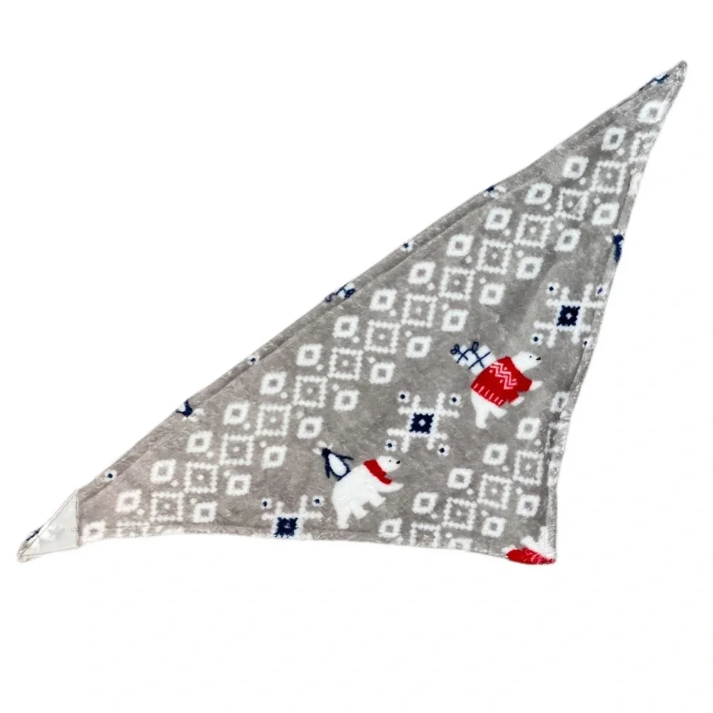 Family Matching Polar Bear Pet Bandana NWT!
